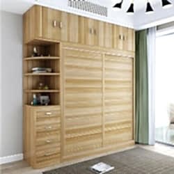 Melamin Yüzey MDF Lam Gardırop (Metrekare)
