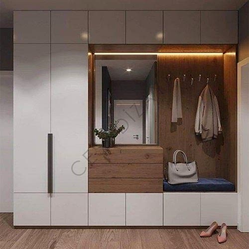 Melamin Yüzey MDF Lam Vestiyer (Metrekare)